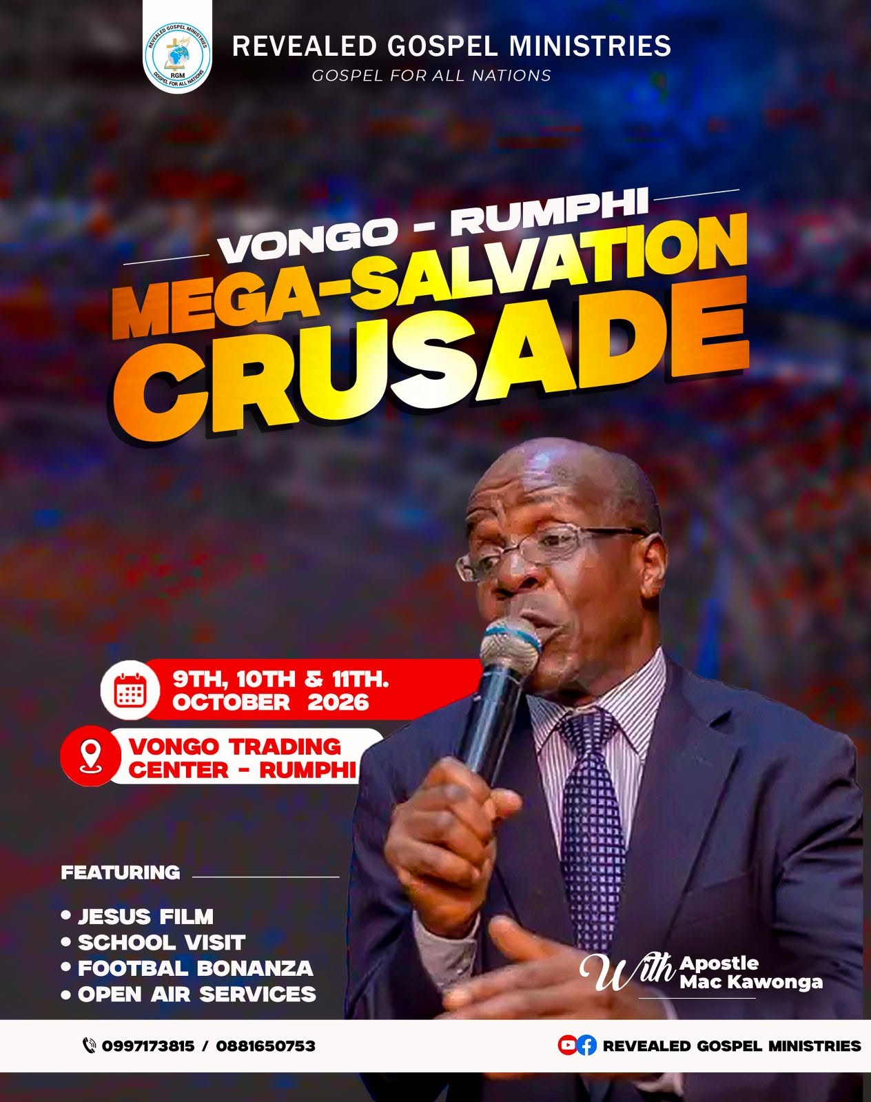 Vongo, Rumphi Mega Salvation Crusade poster